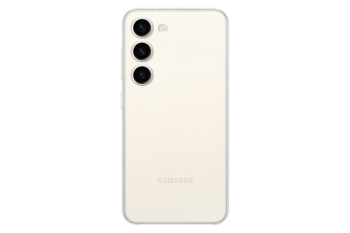 Samsung Clear Case für Galaxy S23, Transparent