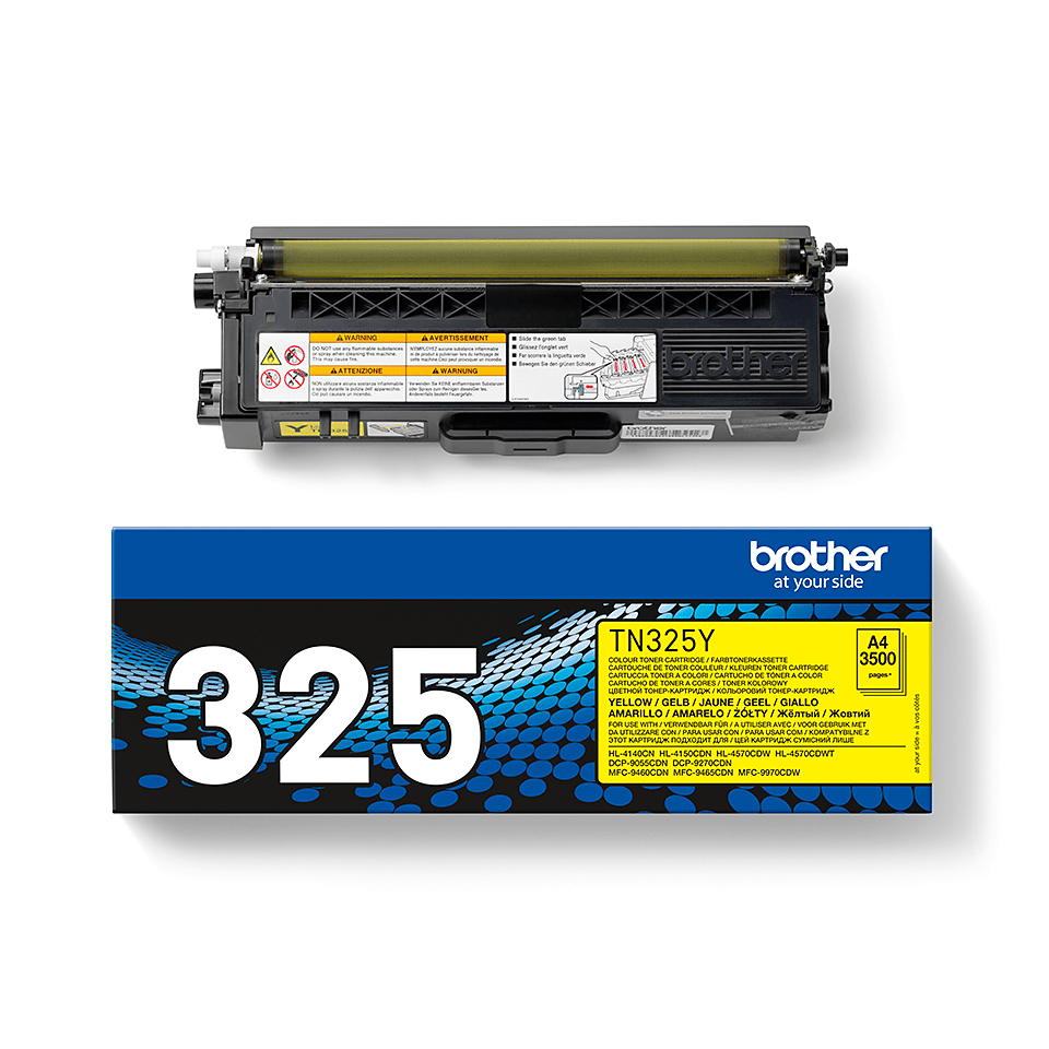 Brother Toner TN-325Y Jumbo Gelb (ca. 3500 Seiten) – Ansicht 3