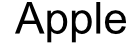 Apple Apple