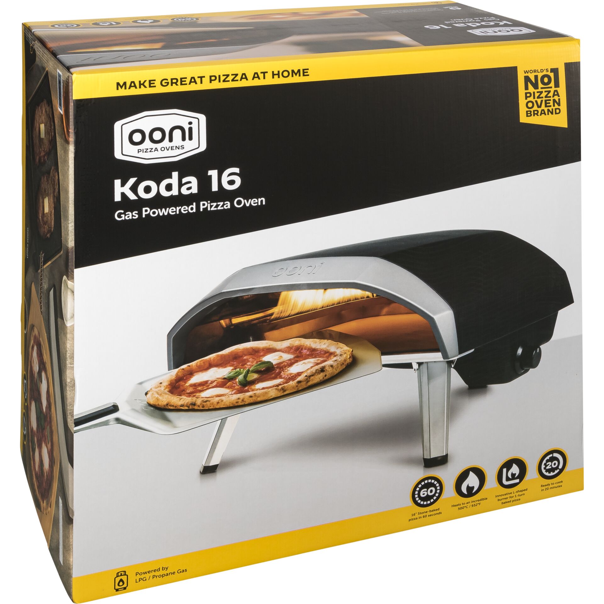 ooni Koda 16 UU-P0B400 Outdoor-Pizzaofen