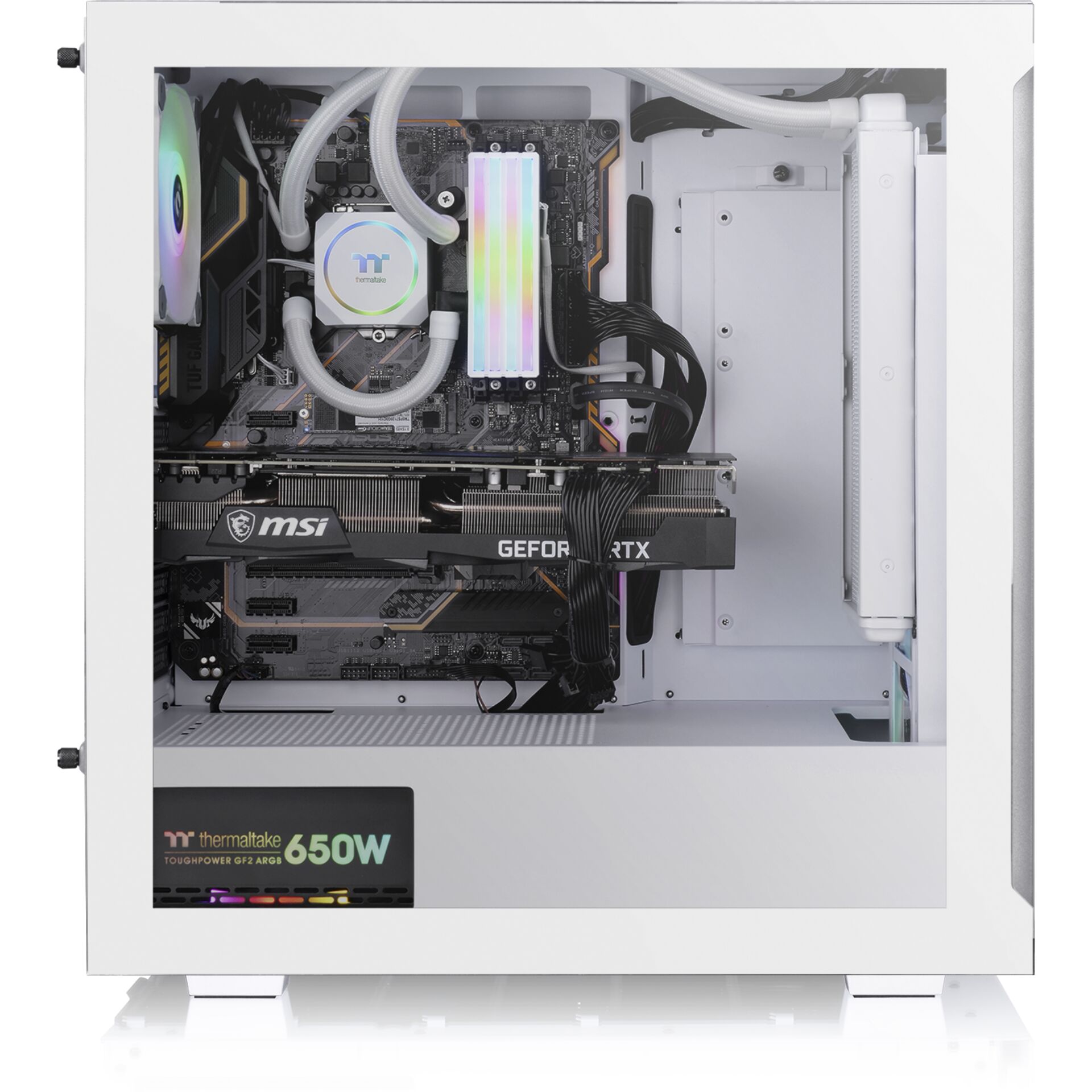 Thermaltake V350 TG ARGB Air Snow White