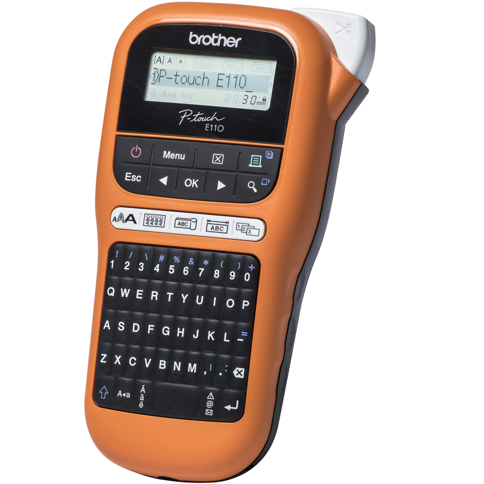 Brother P-touch PT-E110 Handheld Beschriftungsgerät – Ansicht 7