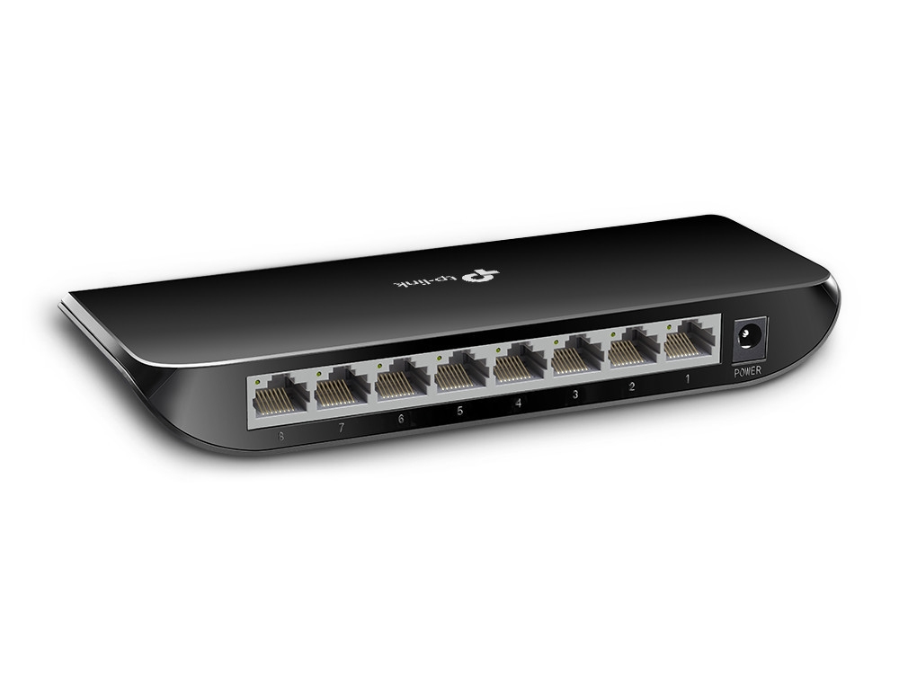 TP-LINK 8-Port-Gigabit-Desktop-Unmanaged-Switch