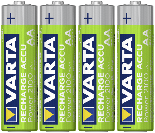 1x4 Varta Rechargeable Accu AA