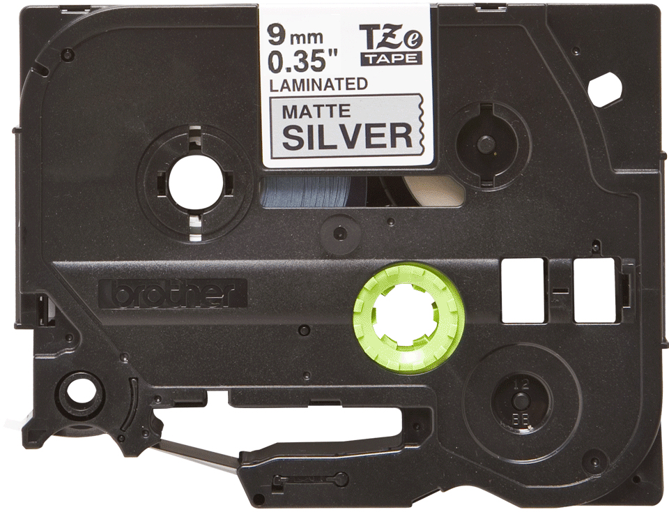 Brother TZe-M921 silber-metallic /schwarz, 9 mm 8 m laminiert f4c5b6ead780b393456146d840baf0f1