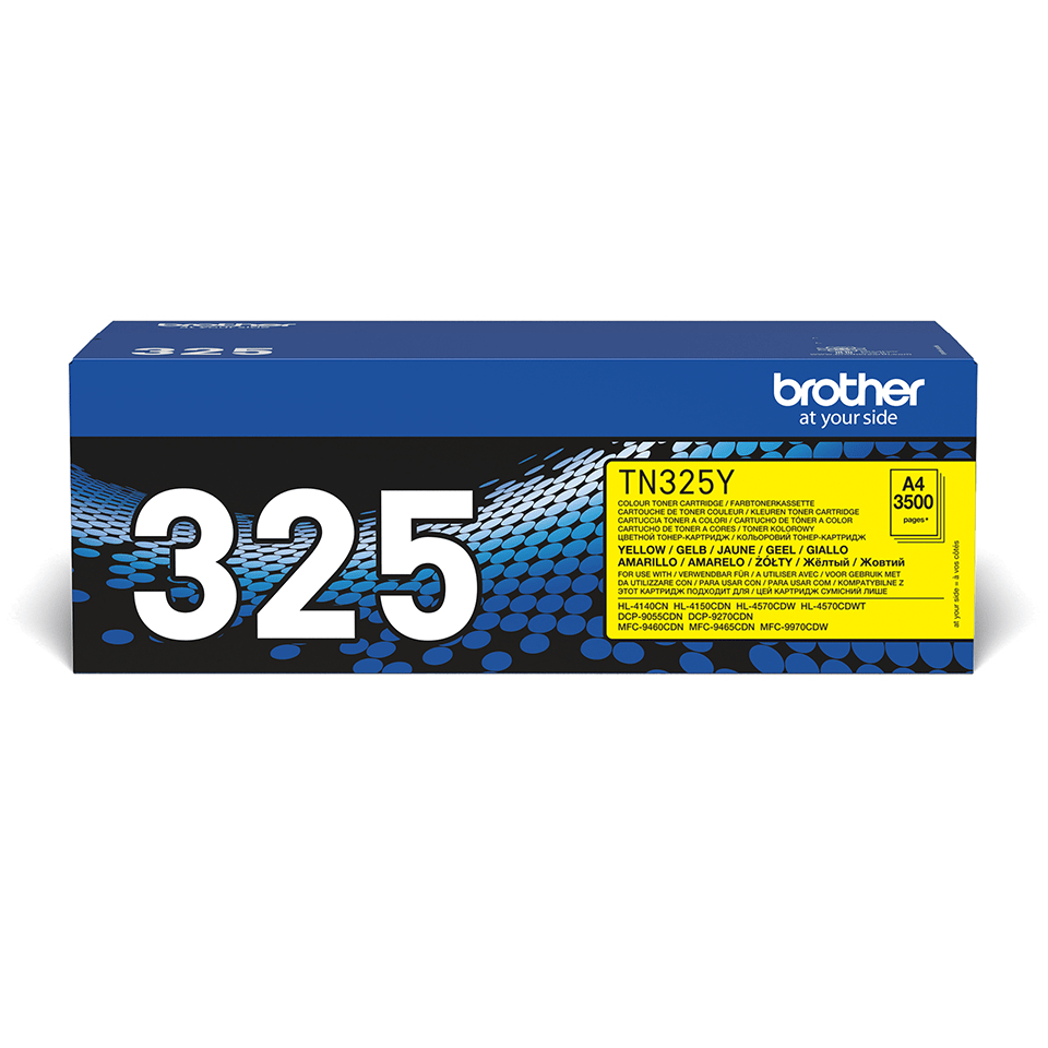 Brother Toner TN-325Y Jumbo Gelb (ca. 3500 Seiten) – Ansicht 1