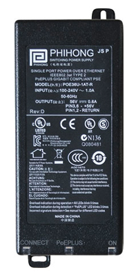Behnke myintercom PoE Injektor für PoE Extender 20-9596