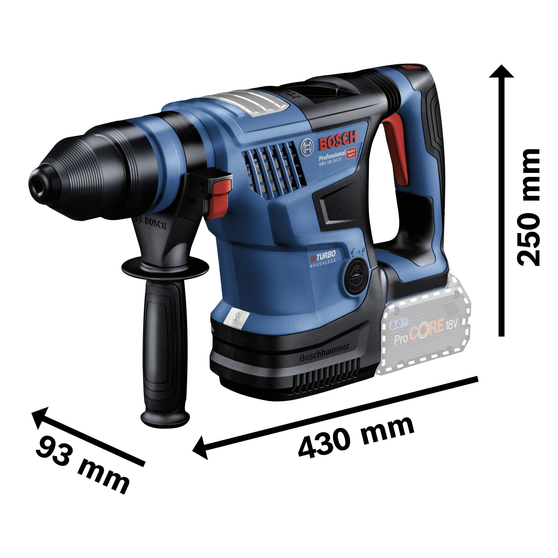 Bosch GBH 18V-34 CF Kit Koffer Akku-Bohrhammer 615813_01