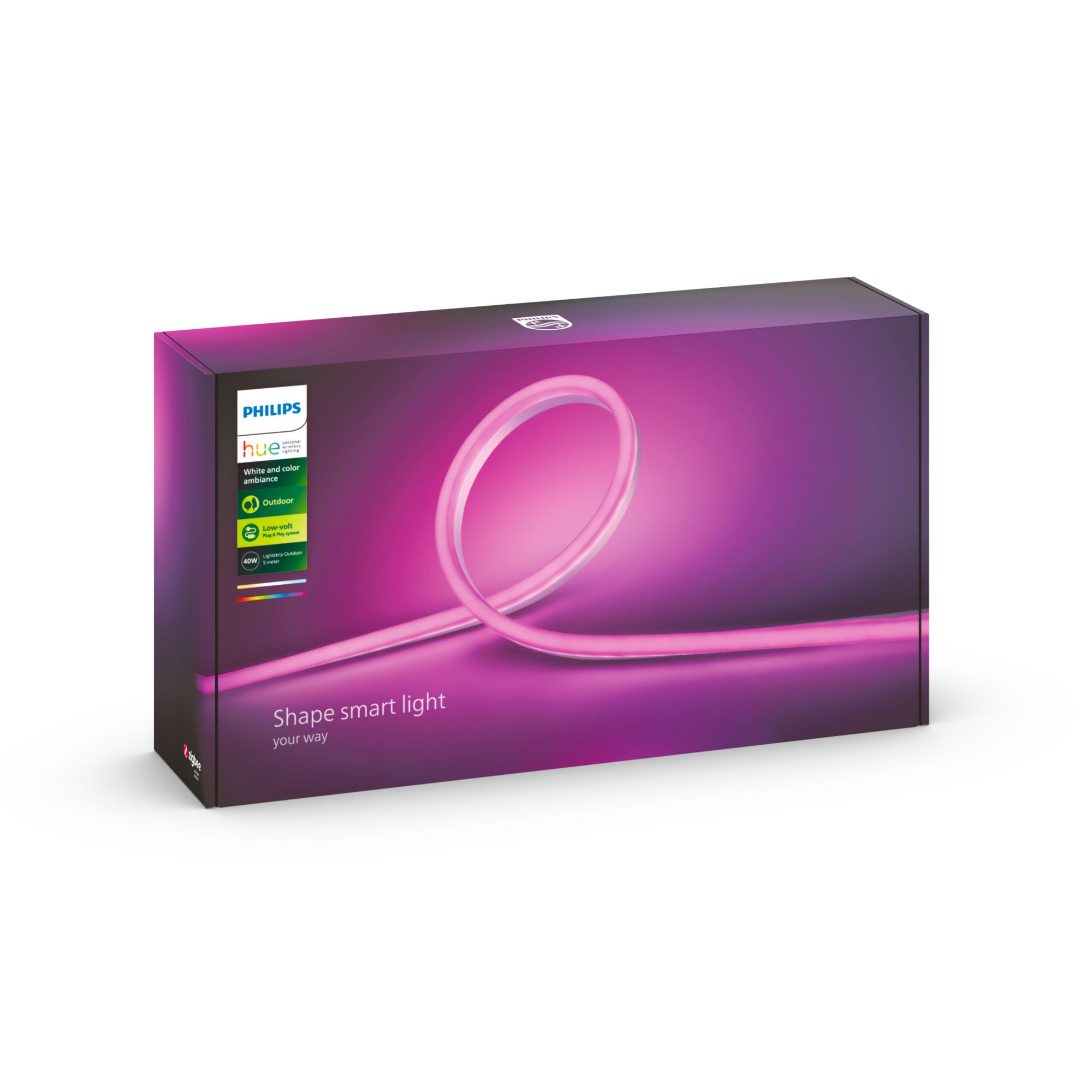 Philips Hue Lightstrip Outdoor 5m  White & Col. Amb. 1600lm 79040065_3351395608