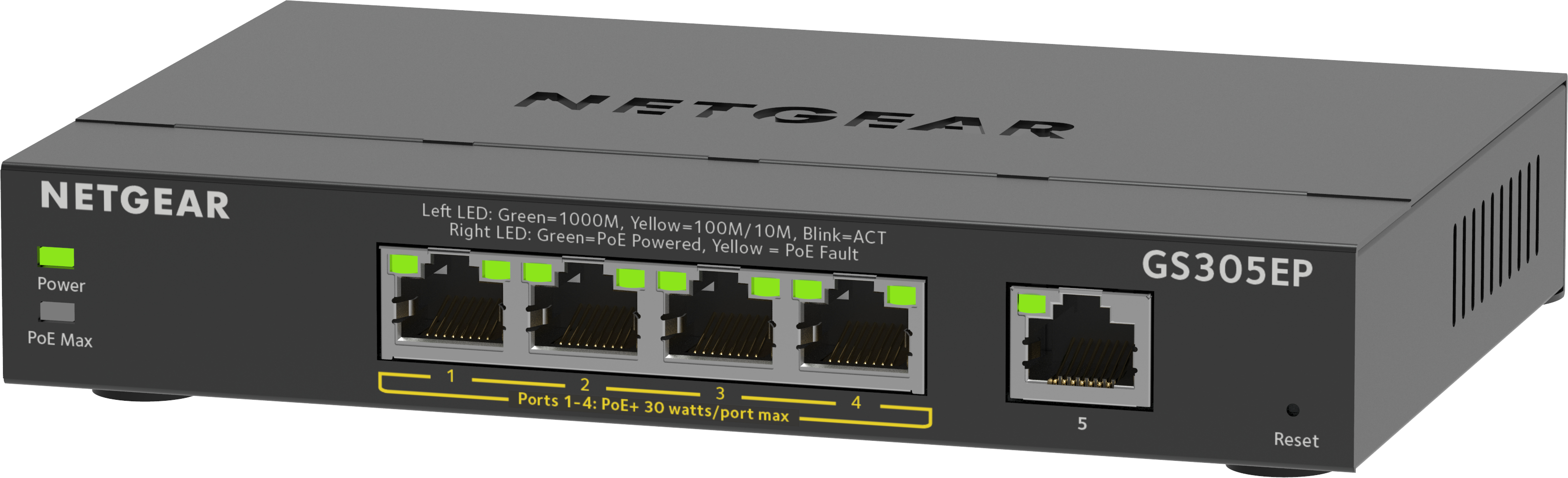 Netgear GS305EP 5-Port Gb Eth PoE+ Smart Mgd Plus Switch 87044165_2882958272