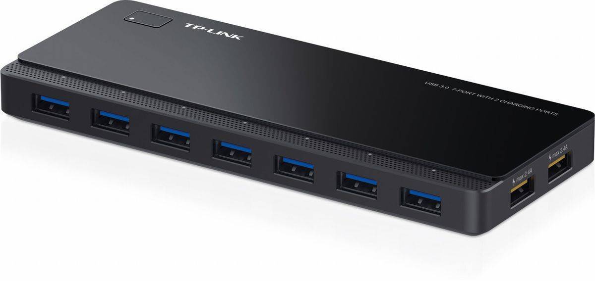 TP-LINK UH720 USB 3.2 Gen 1 (3.1 Gen 1) Micro-B 5000 Mbit/s Schwarz