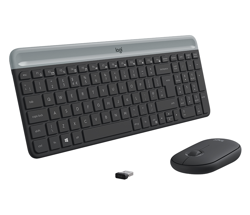 Logitech MK470 Tastatur RF Wireless QWERTZ Deutsch Graphit