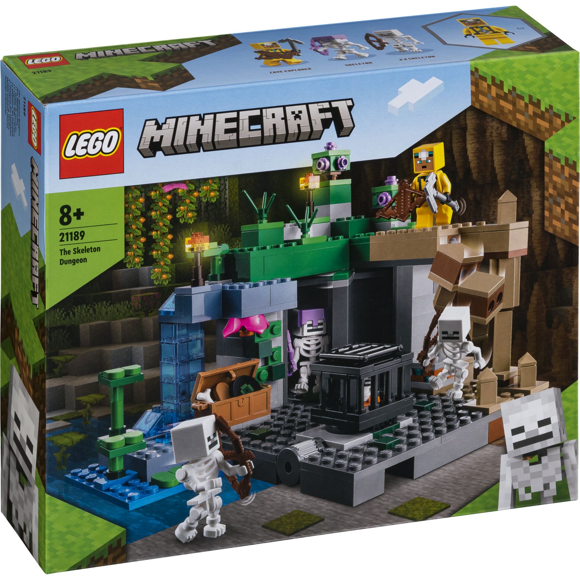 LEGO Minecraft 21189 Das Skelettverlies