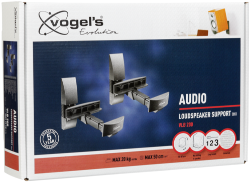 236346_00 Vogels VLB 200 schwarz  (Paar)