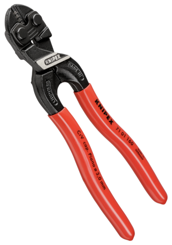 437299_00 KNIPEX CoBolt S schwarz atramentiert 160 mm
