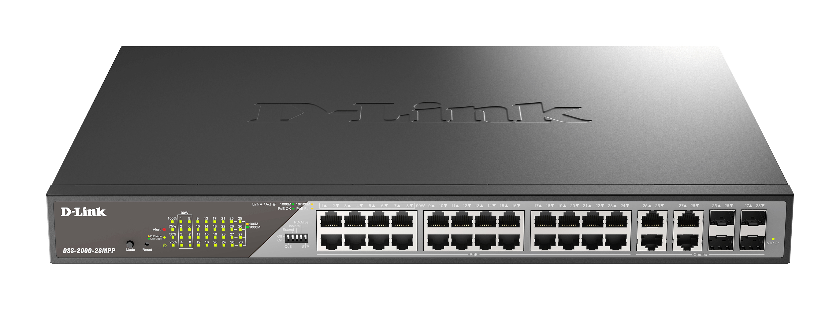 D-Link DSS-200G-28MPP/E 28-Port Desktop Gigabit PoE Switch 5ac6a341ca2fdd3ab61217be4d567ed2