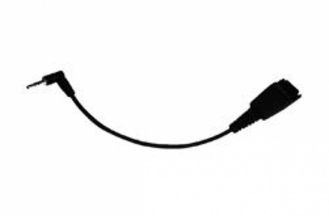 JABRA Anschlusskabel QD auf 2,5 mm Klinke (gewinkelt)