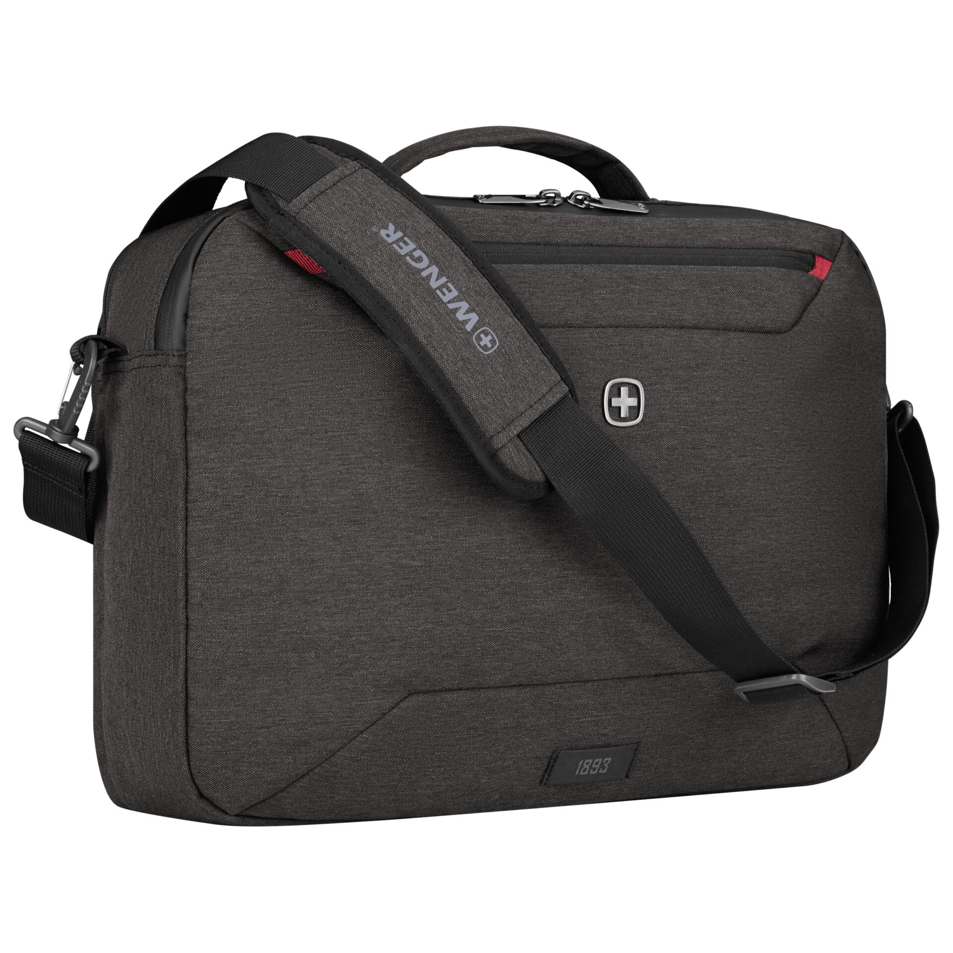 Wenger MX Commute Laptop-Tasche inkl. Rucksackträger 16  grau