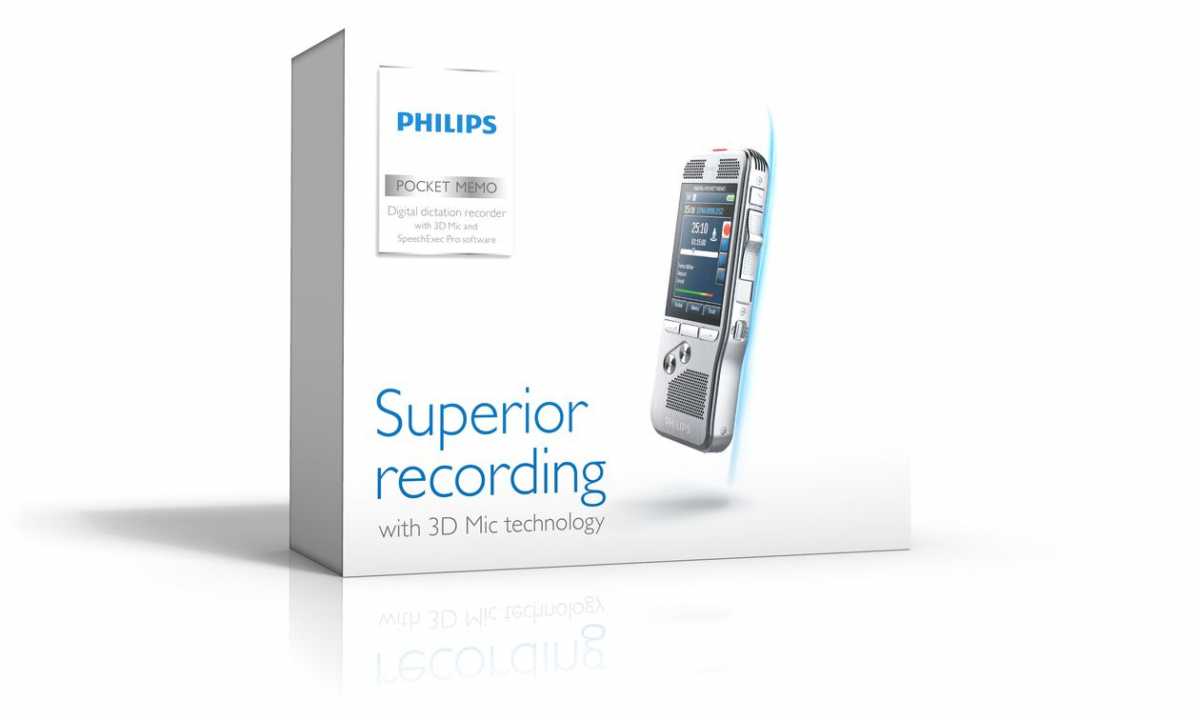 Philips Pocket Memo digitales Diktiergerät DPM8000/00