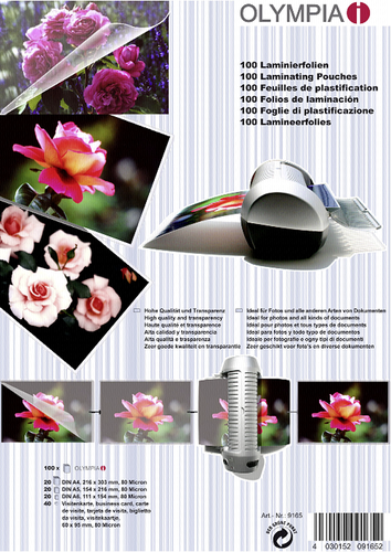 Olympia Laminierfolien Set