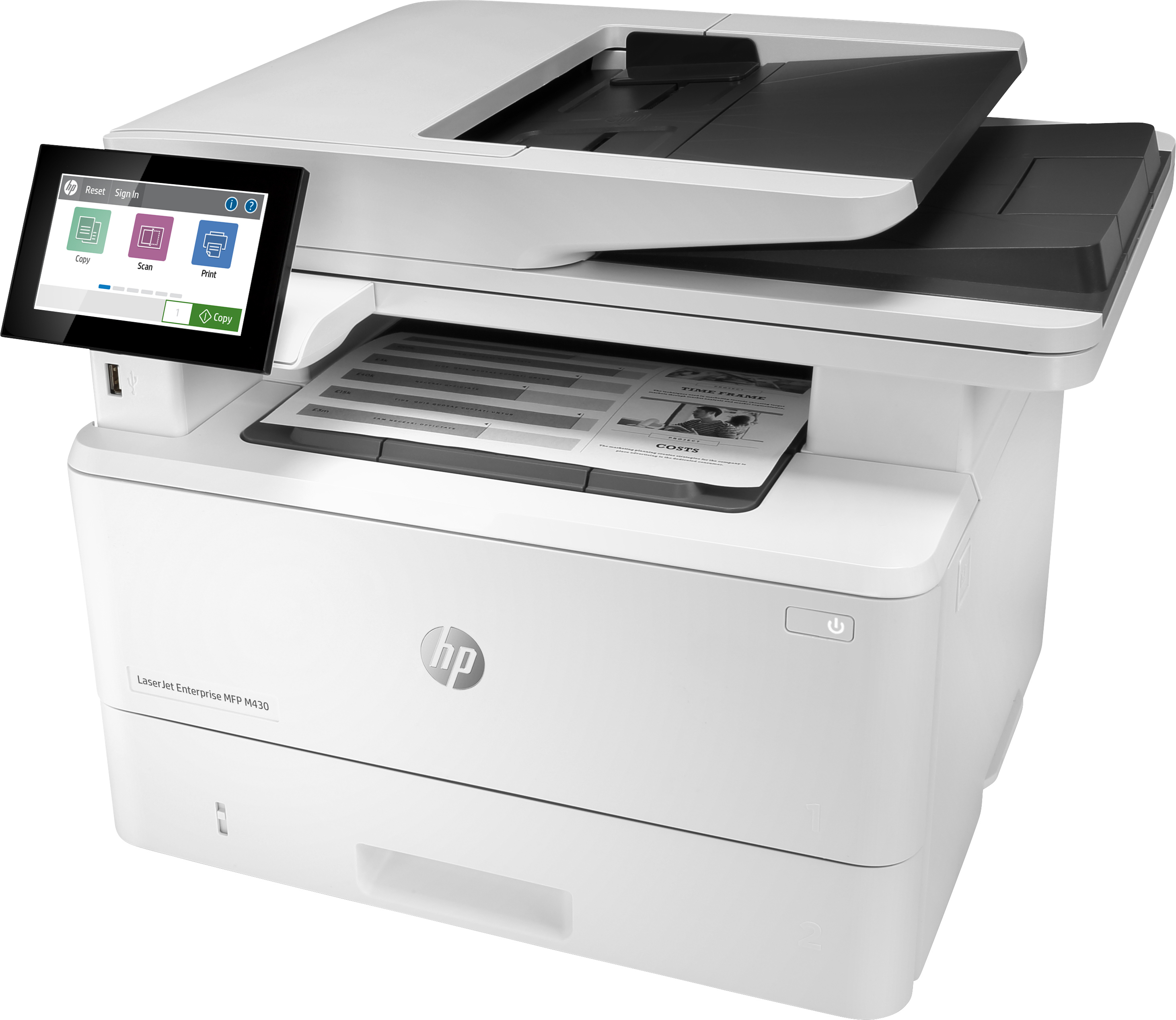 HP LaserJet Enterprise M430f 4in1 Mulfifunktionsdrucker 87234983_5507953452