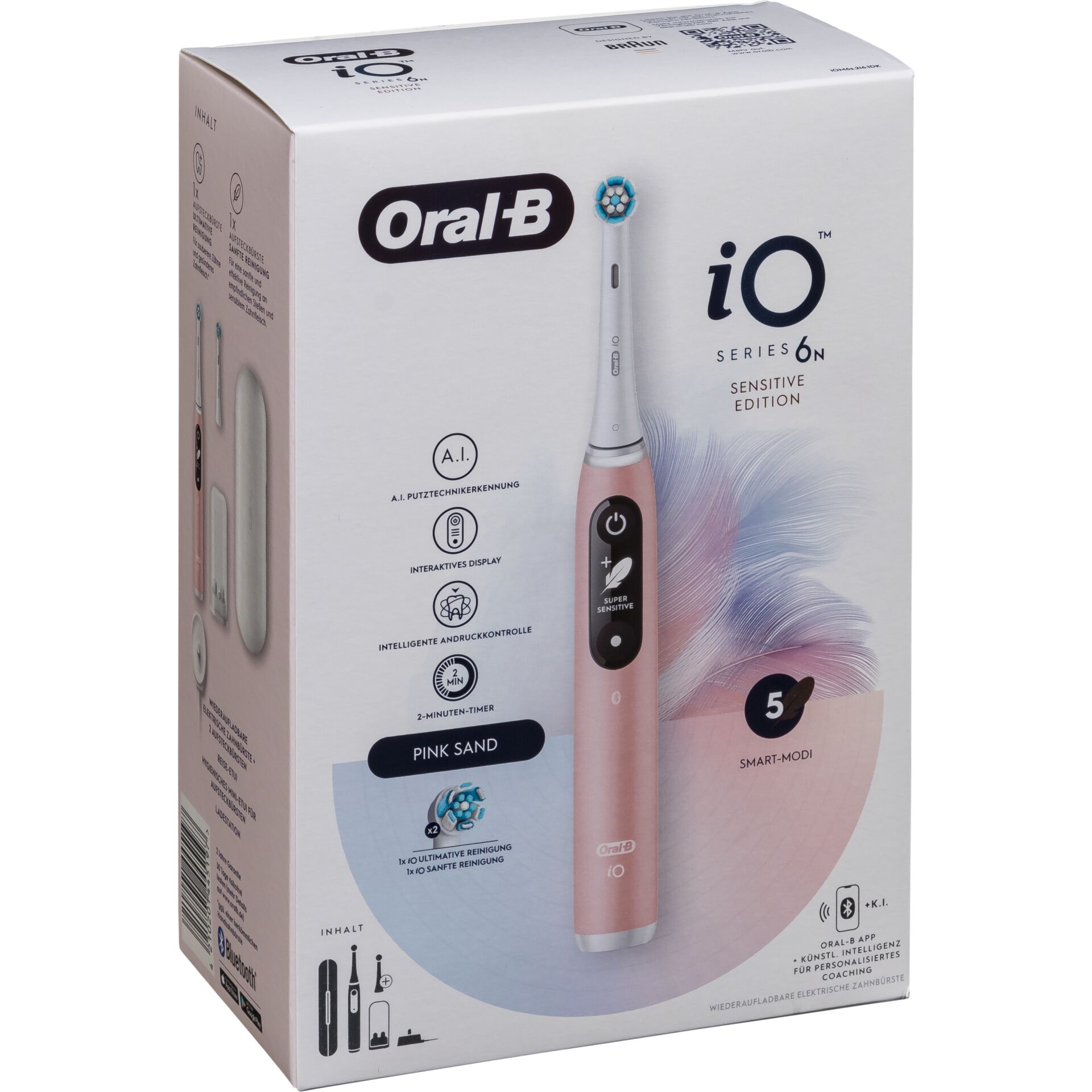 Oral-B iO Series 6 Pink Sand + Etui                     JAS22