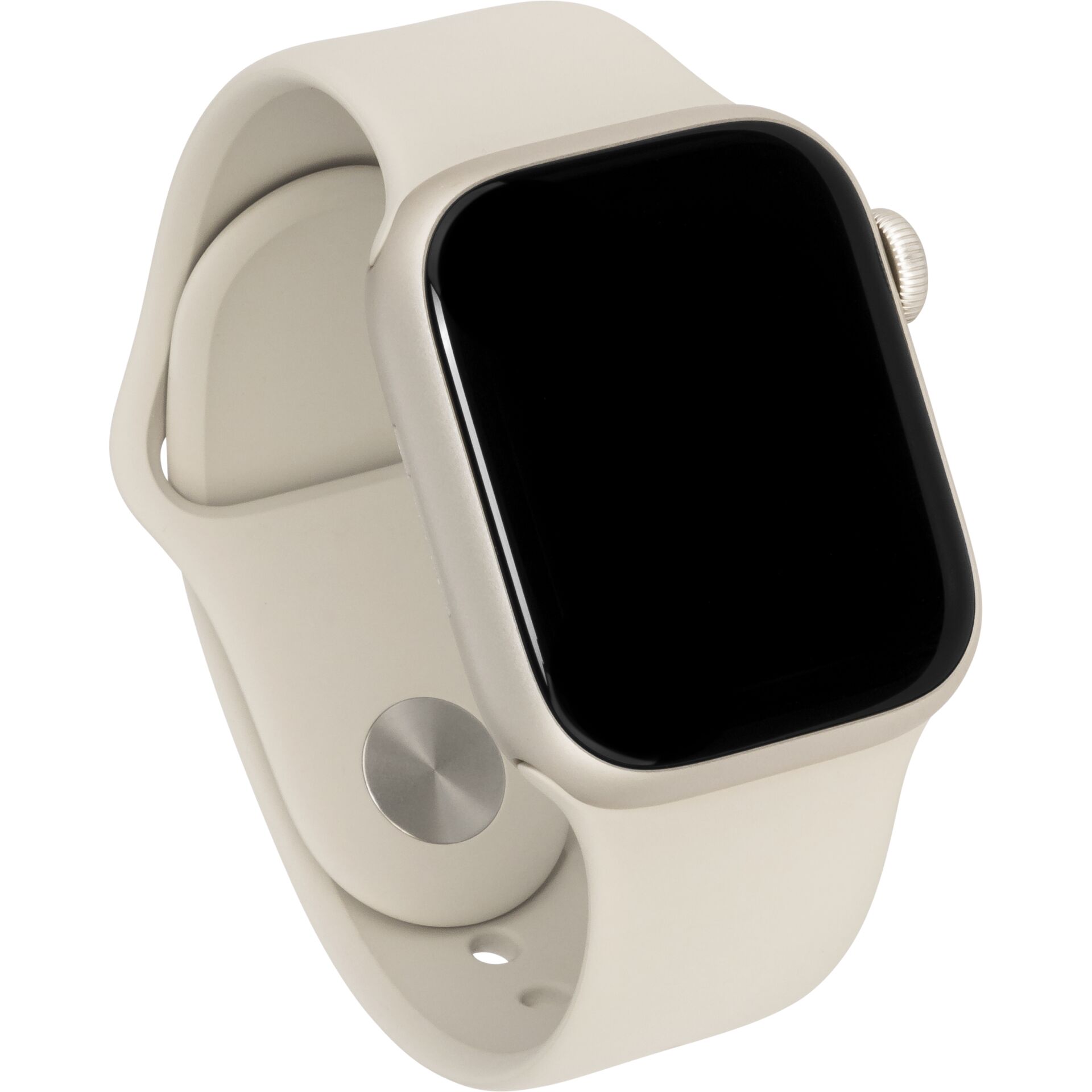 Apple Watch 9 GPS 41mm Alu Polarstern Sportarmband S/M 830874_01