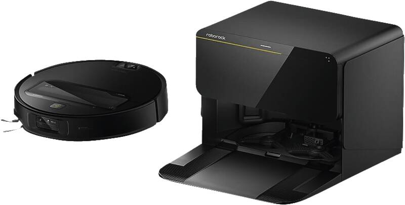 Roborock Saros Z 70 mit Wasseranschluss schwarz – Ansicht 1