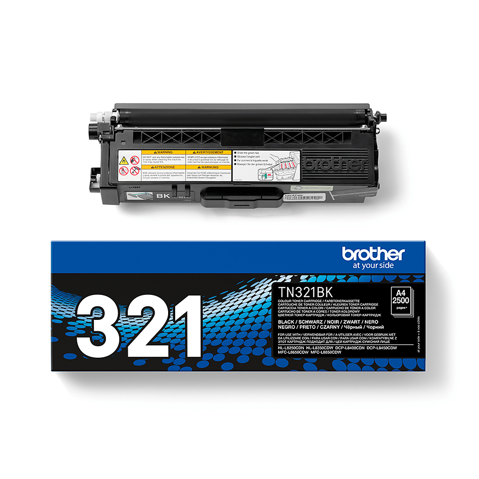 Brother Toner TN-321BK Schwarz (ca. 2500 Seiten) – Ansicht 4