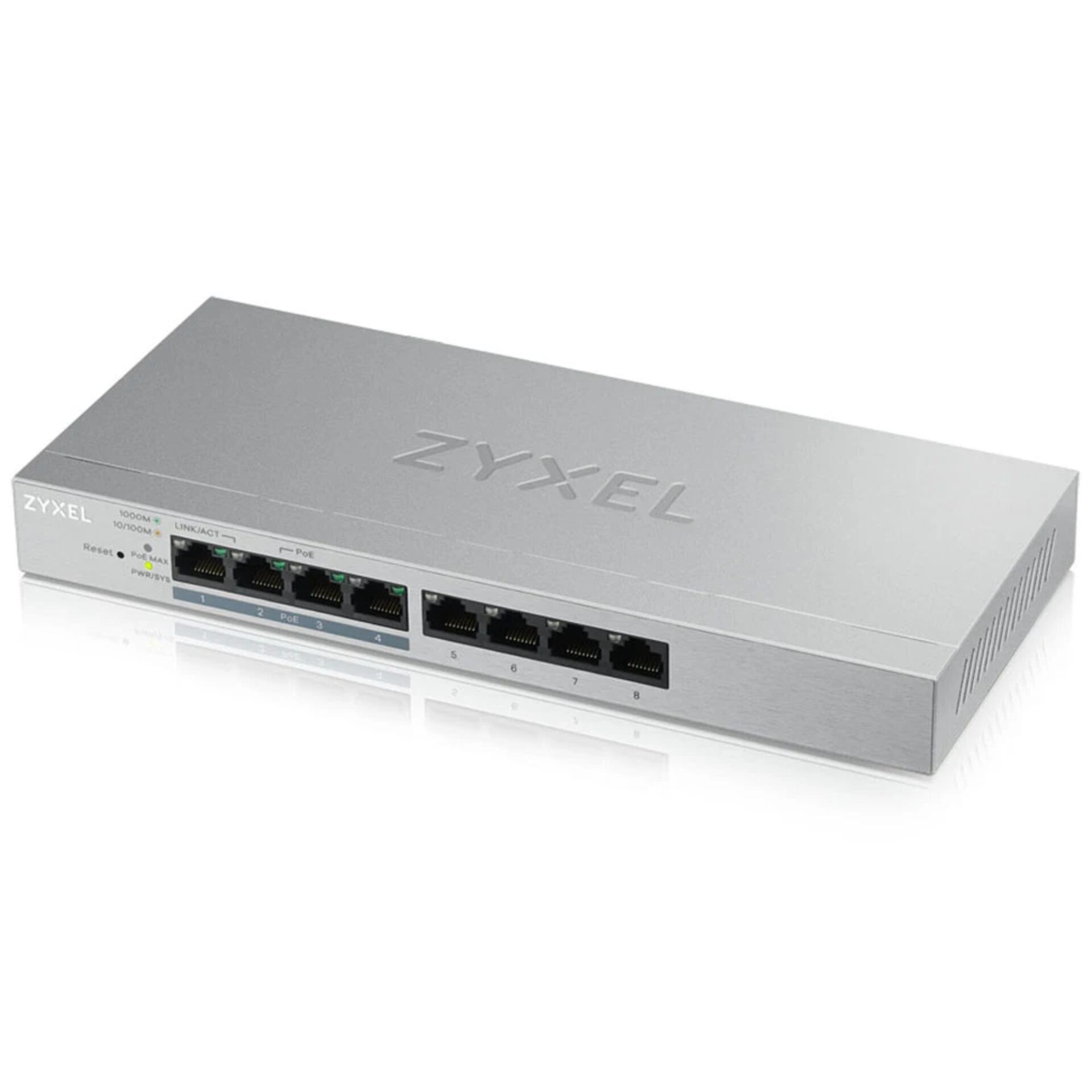 Zyxel GS1200-8HP V2 8-Port PoE+ Switch