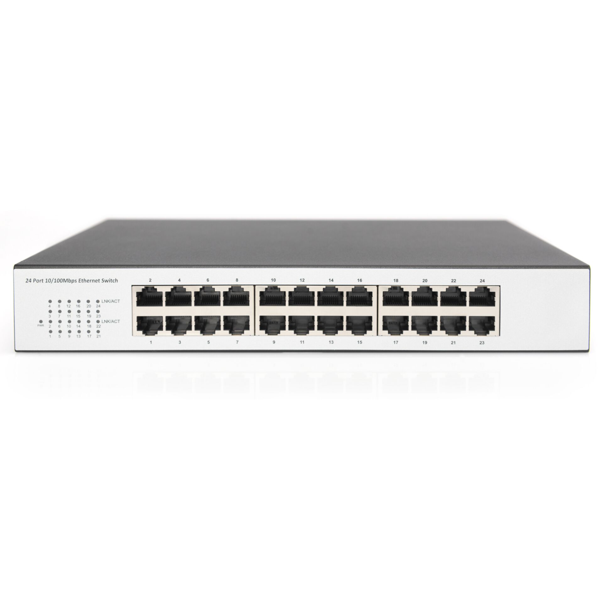 DIGITUS 24-Port Fast Ethernet Switch, Unmanaged