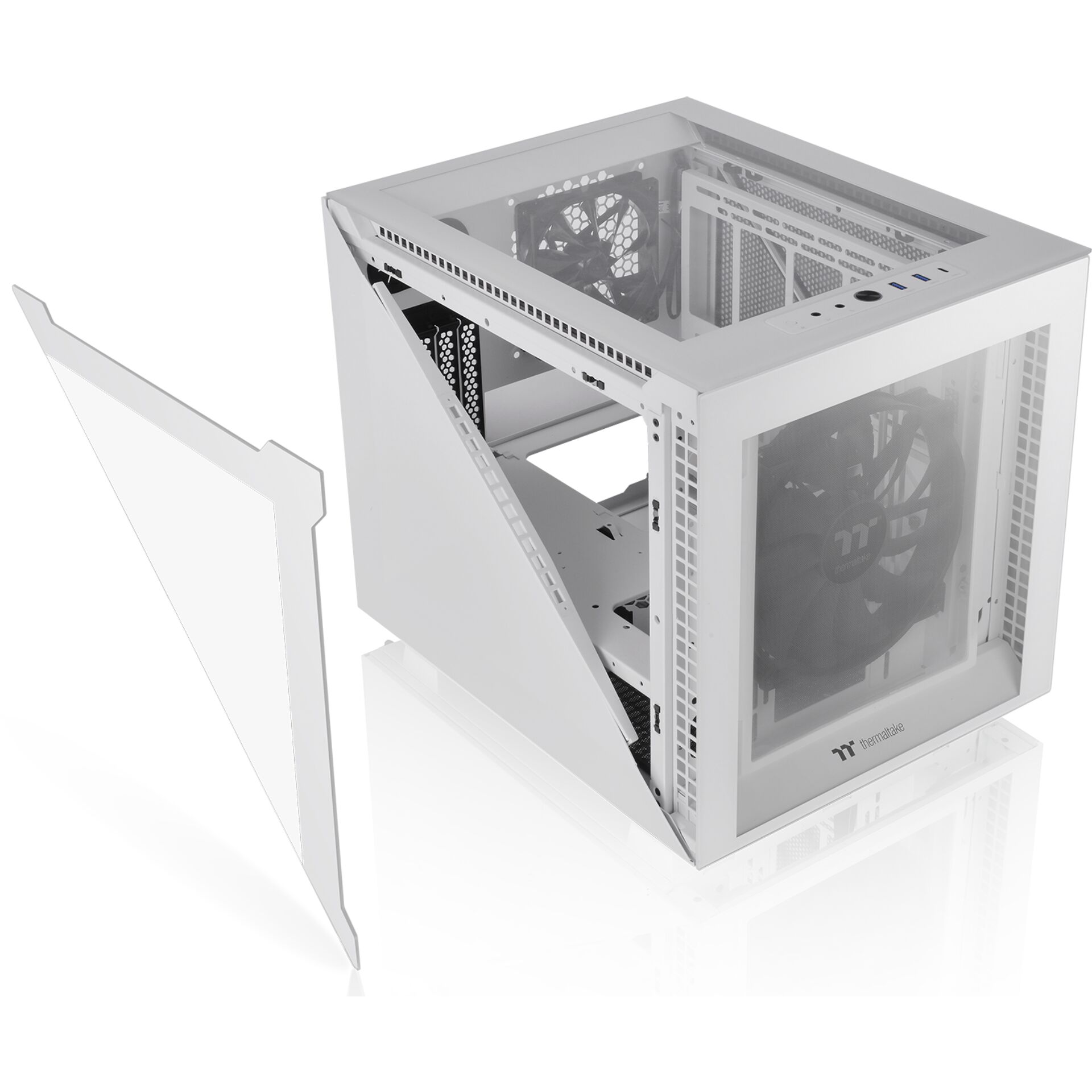 Thermaltake Divider 200 TG Snow M-ATX