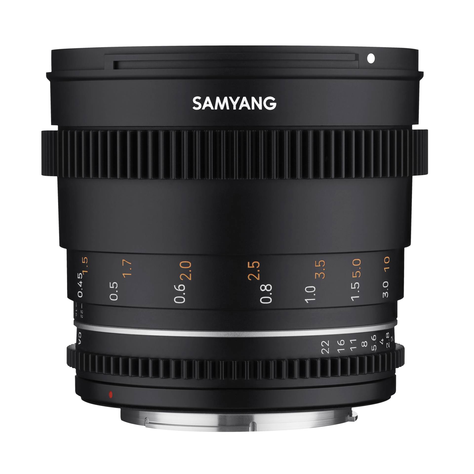 Samyang MF 50mm T1,5 VDSLR MK2 Canon EF