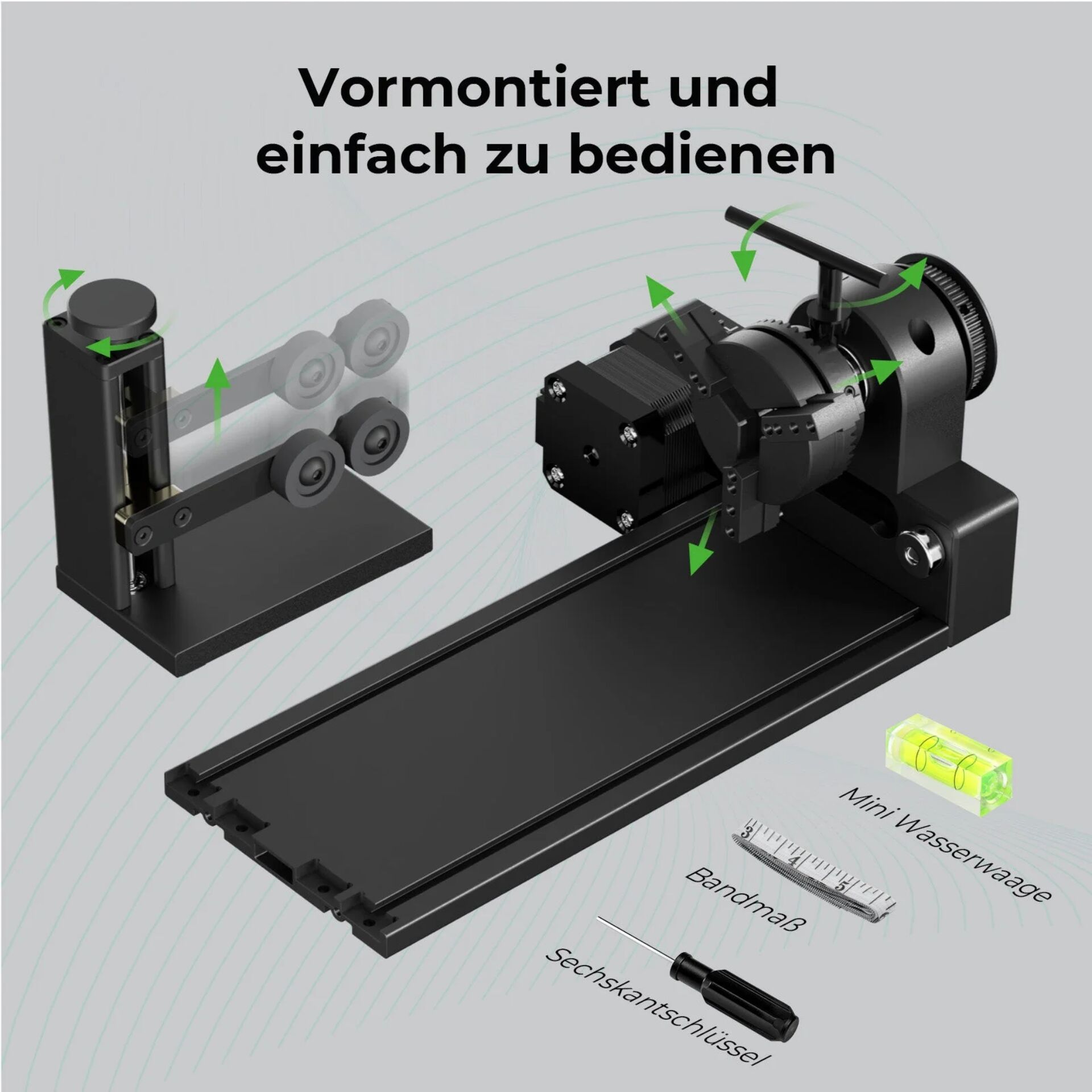 xTool RA2 Pro Rotations Erweit. für alle xTool Maschinen 220693_07