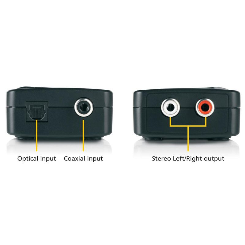 Marmitek Connect DA21 Audio-Konverter Schwarz