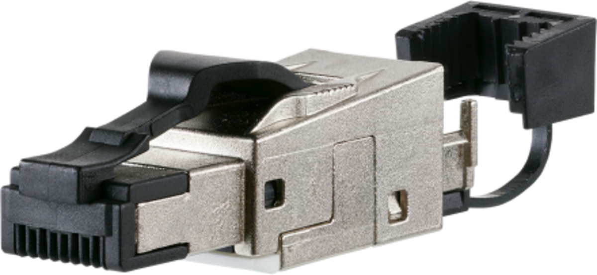 C6A RJ45 field plug pro; feldkonfektionierbare RJ45-Stecker