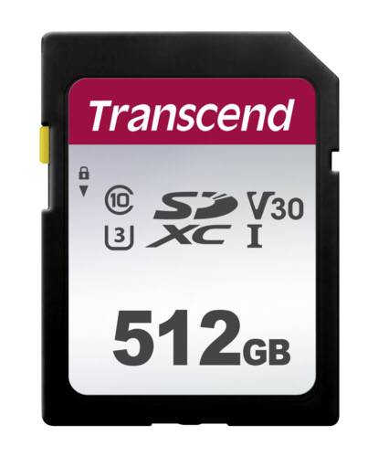"Transcend SDXC 300S        512GB"
