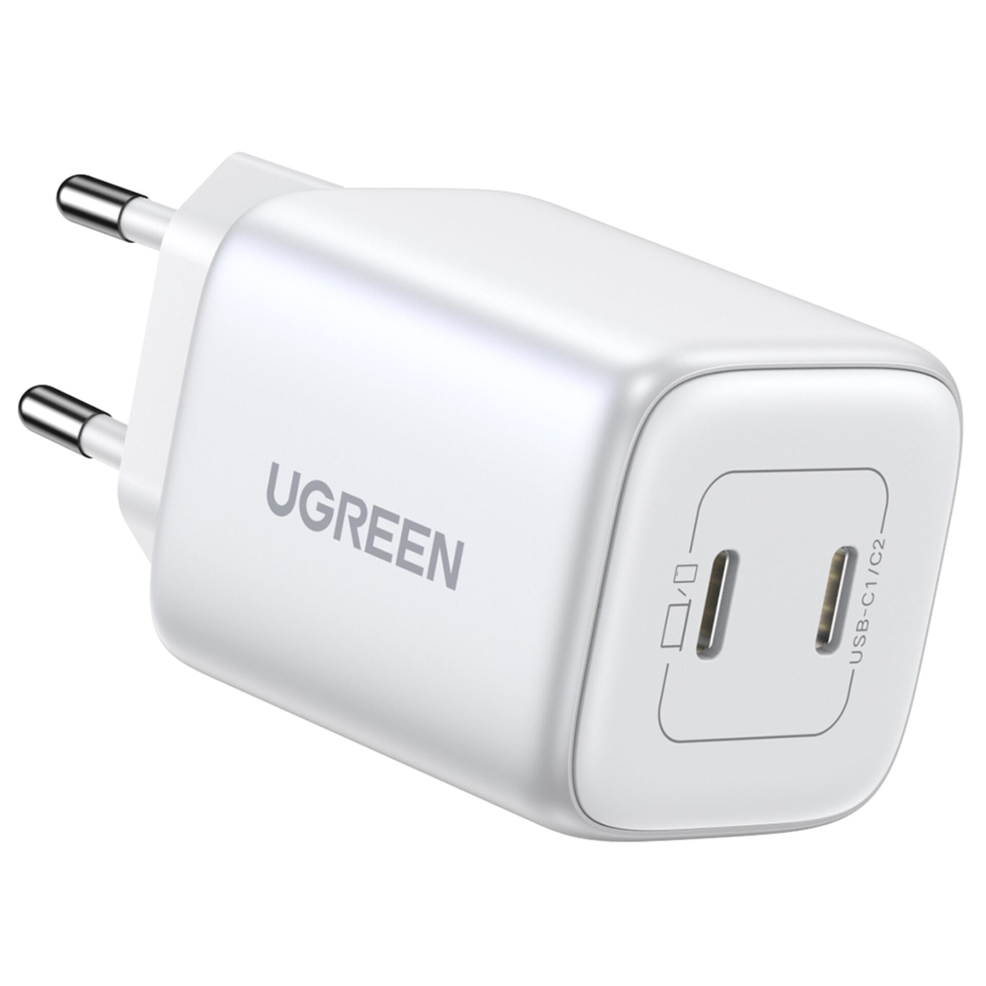 UGREEN Nexode 45W Dual USB-C PD Charger (25W+20W) white 784422_03