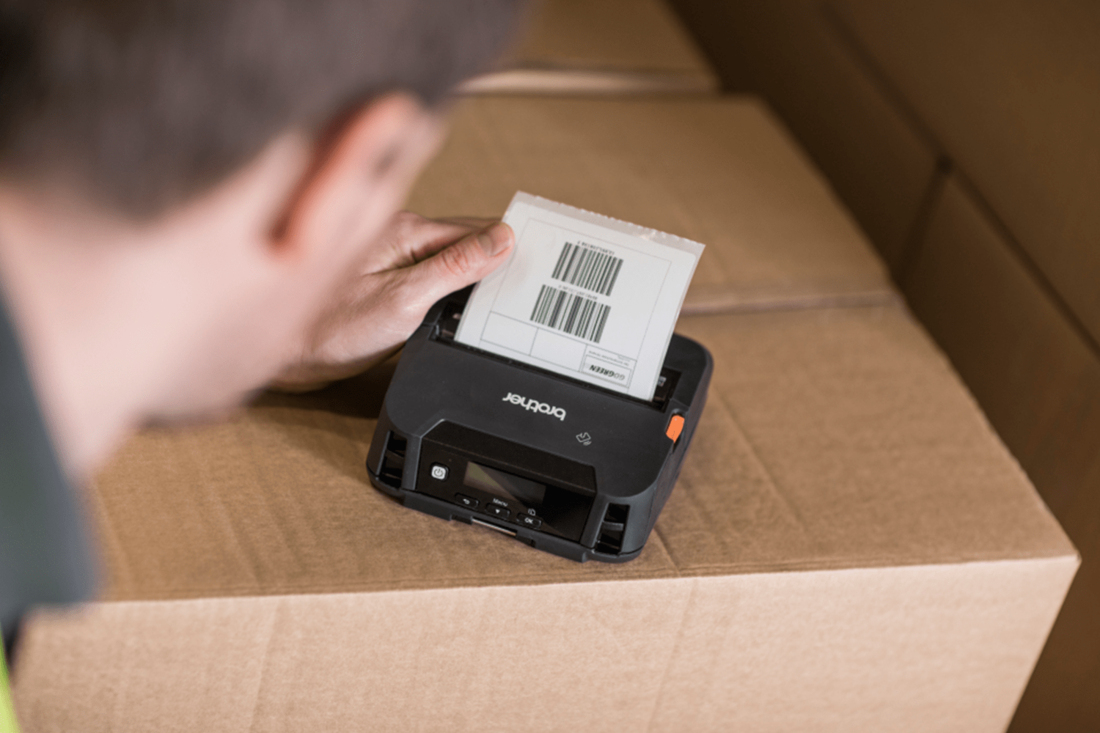 Brother RJ-4230B POS-Drucker Direkt Wärme Mobiler Drucker 203 x 203 DPI – Ansicht 2