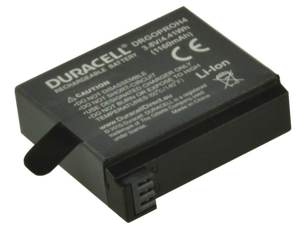 Duracell DRGOPROH4-X2 Kamera-/Camcorder-Akku Lithium-Ion (Li-Ion) 1160 mAh – Ansicht 3