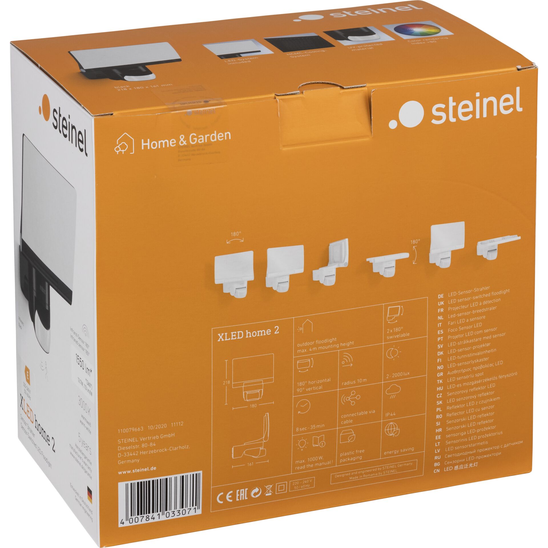 Steinel XLED HOME 2 SW V2 LED-Strahler 622365_02