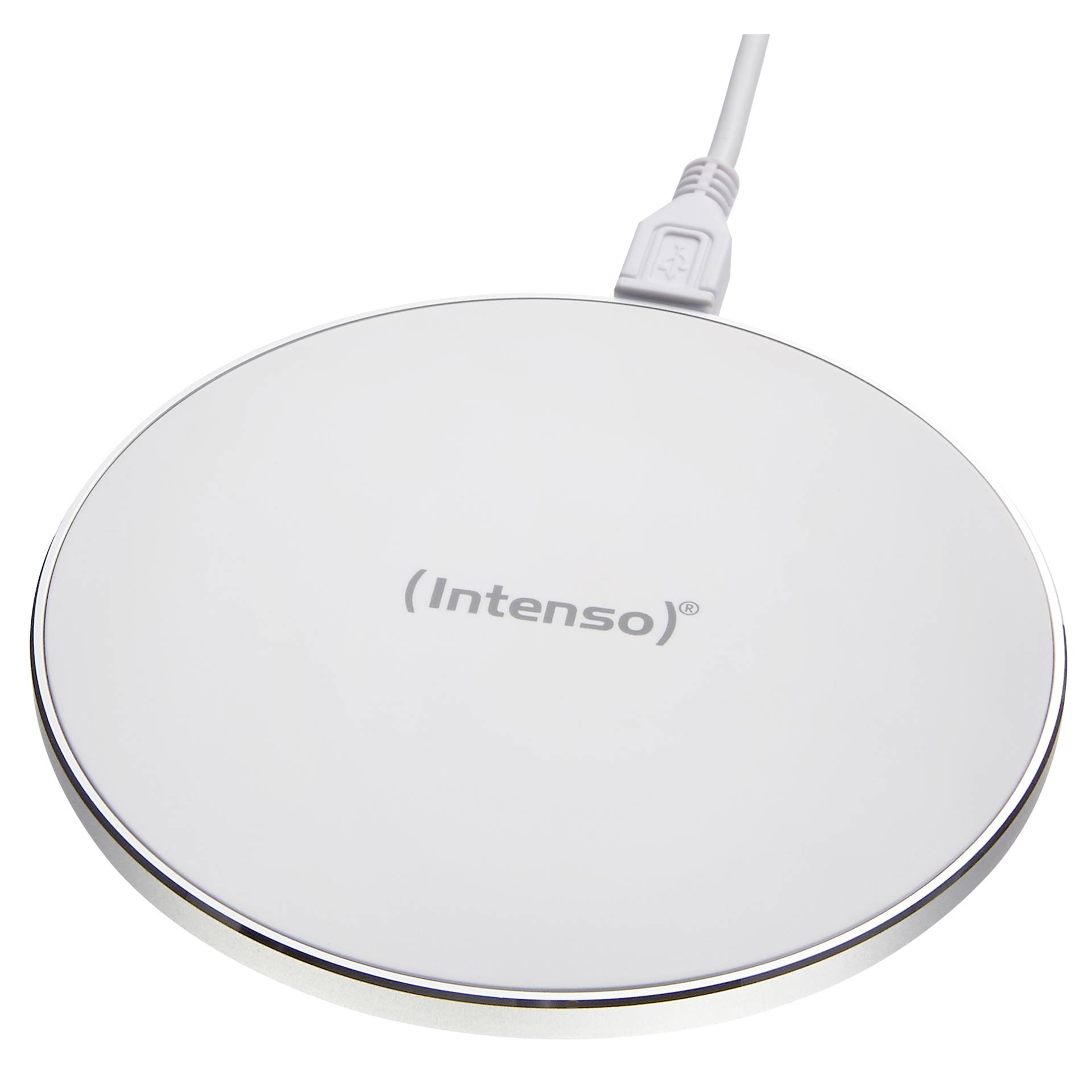 Intenso Wireless Charger QI incl Fast Charge Adapter weiss 373536_01