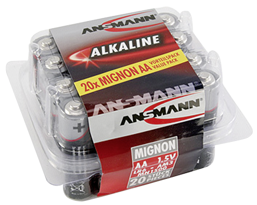 1x20 Ansmann Alkaline Mignon AA