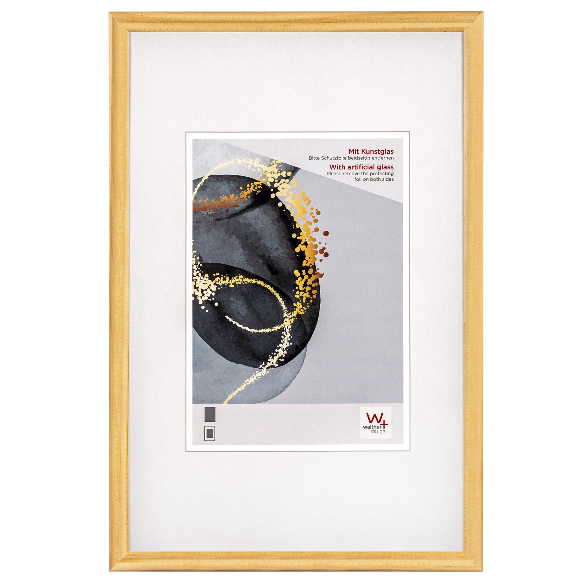 Walther Select natur       30x40 Holz Kunstglas           HSX040H 838693_00