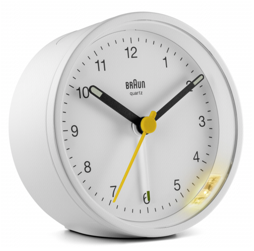 Braun BC 12 W Quarzwecker weiß