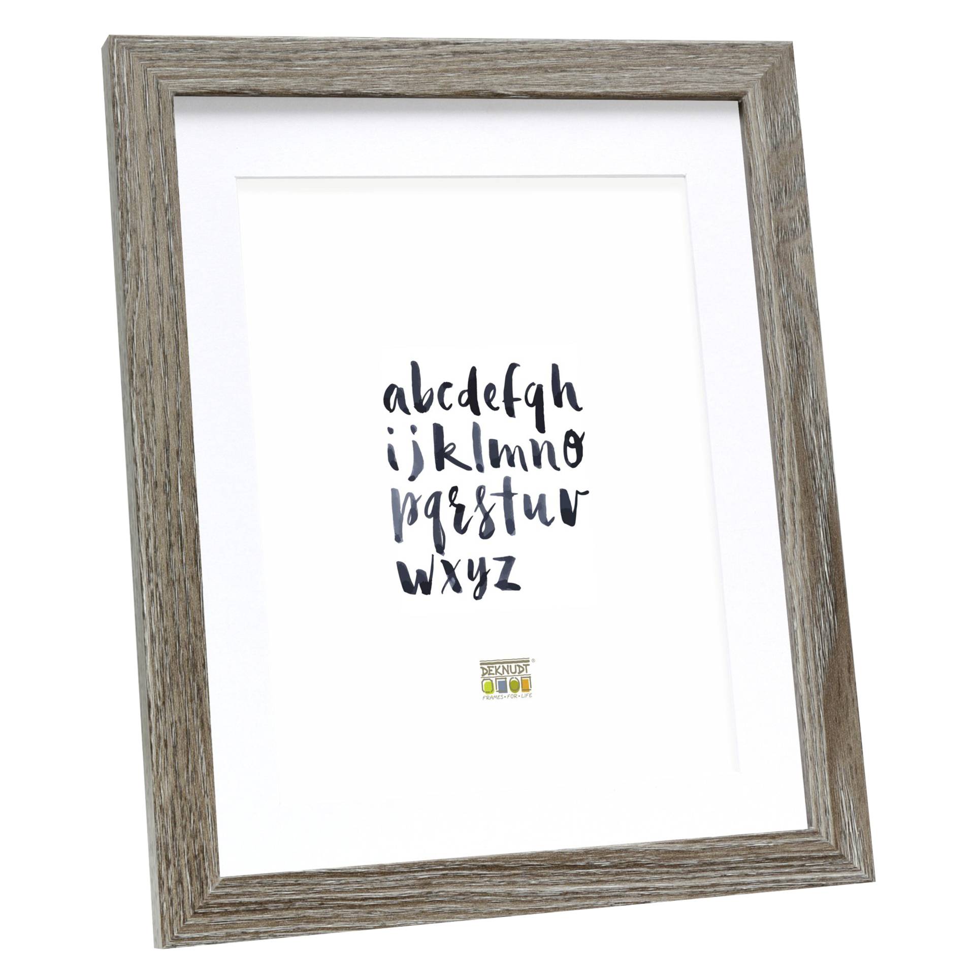 Deknudt S66KH3 P1          15x20 Holz grau eiche mit Passepartout