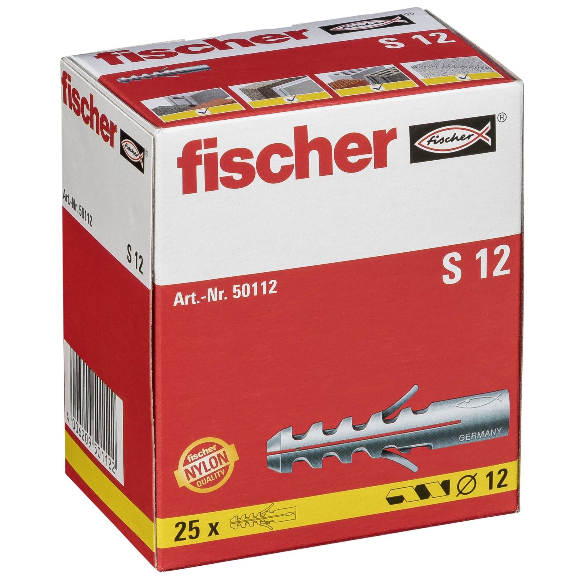 Fischer Dübel S 12