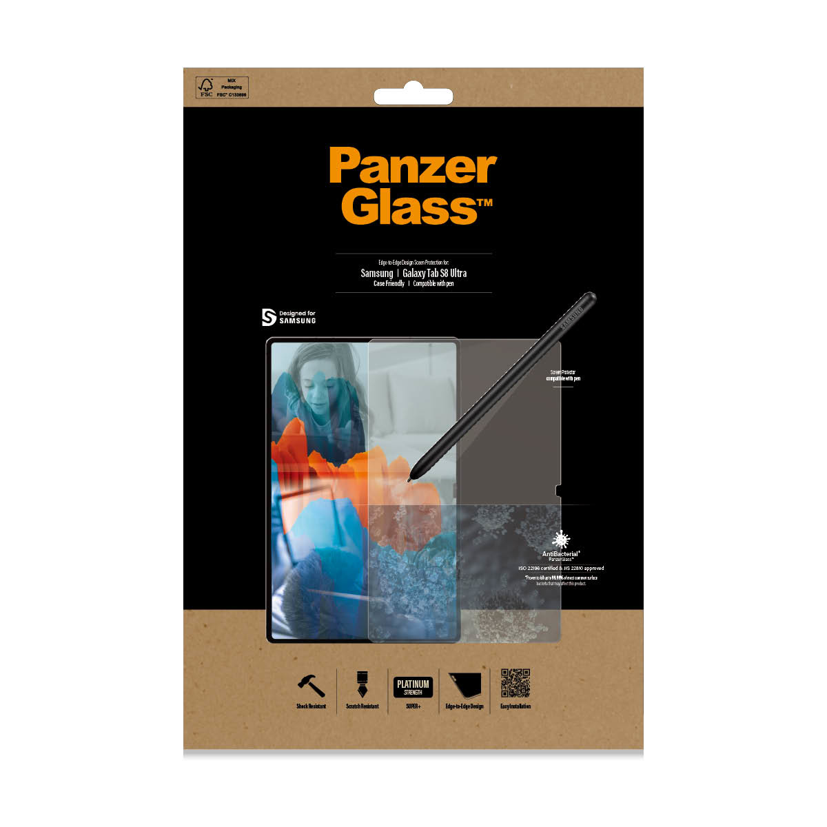 PanzerGlass Samsung Galaxy Tab S8 Ultra-Screen Protector Glass 95614226_1277642446