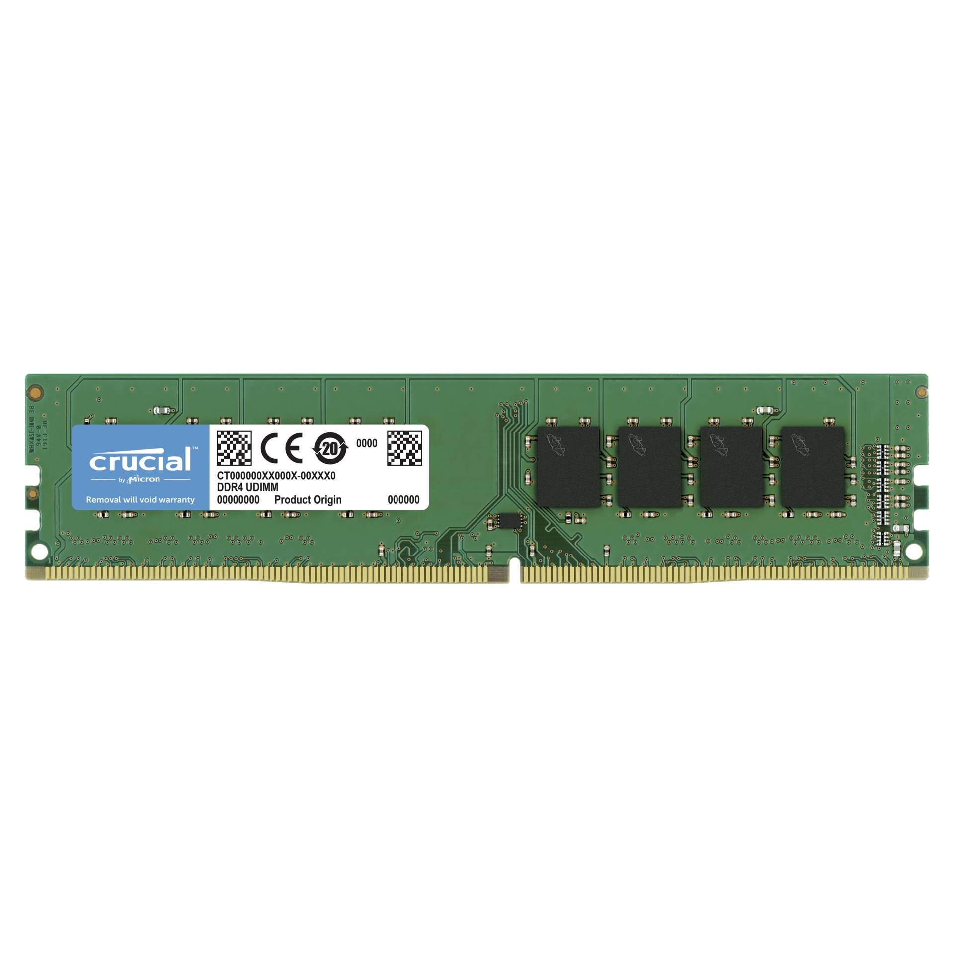 Crucial 16GB DDR4 3200 MT/s DIMM 288pin