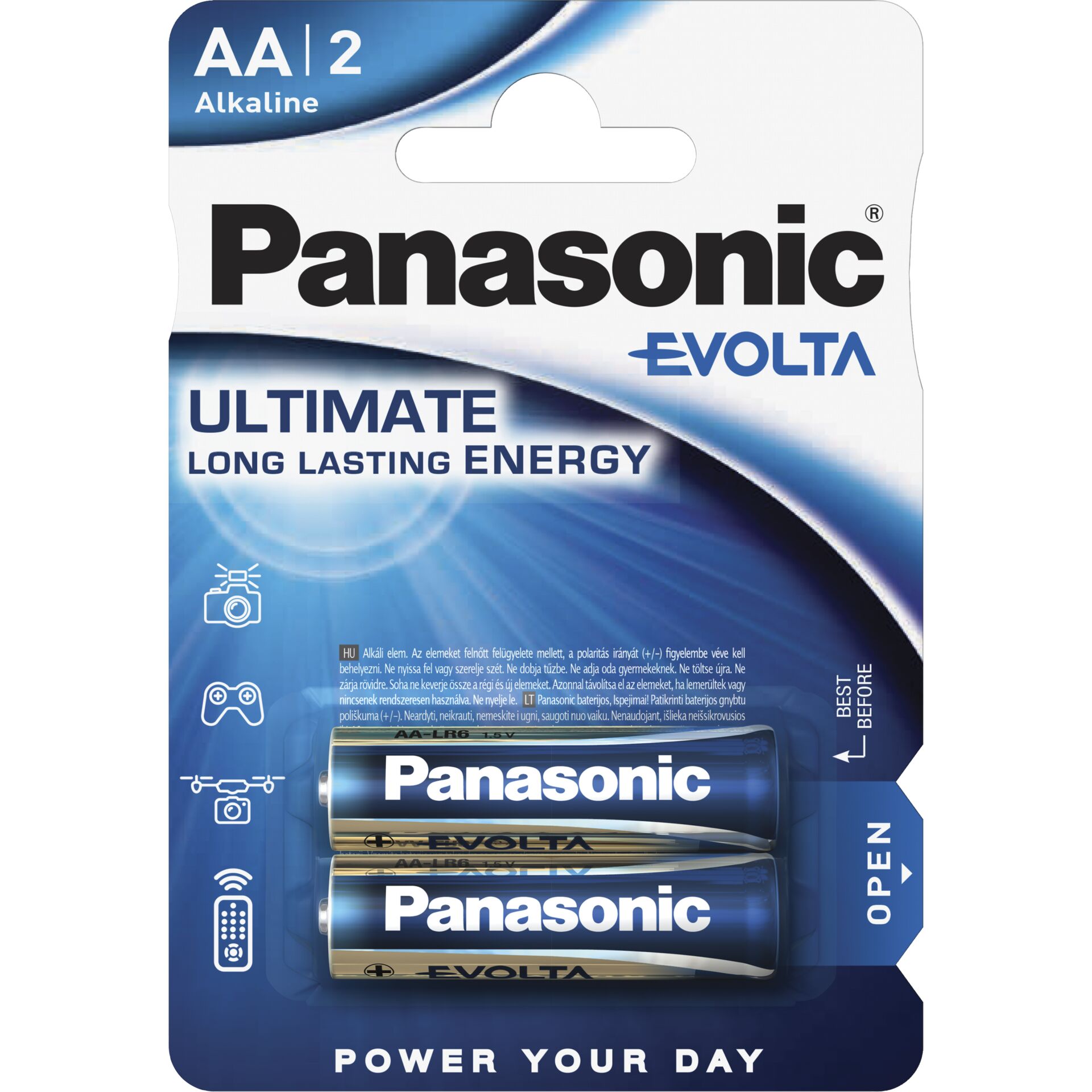 12x2 Panasonic Evolta LR 6 Mignon                LR6EGE/2BP 464662_01